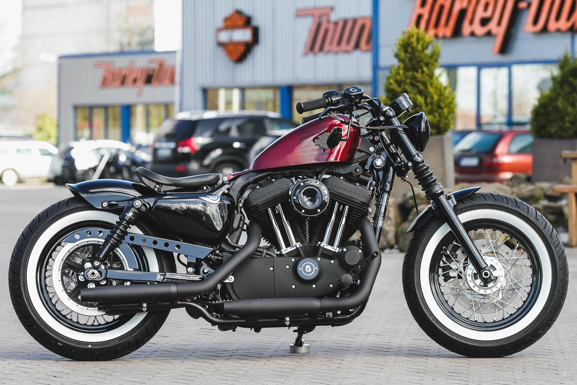 Thunderbike Redhead • H-D Forty-Eight XL1200X Sportster Umbau