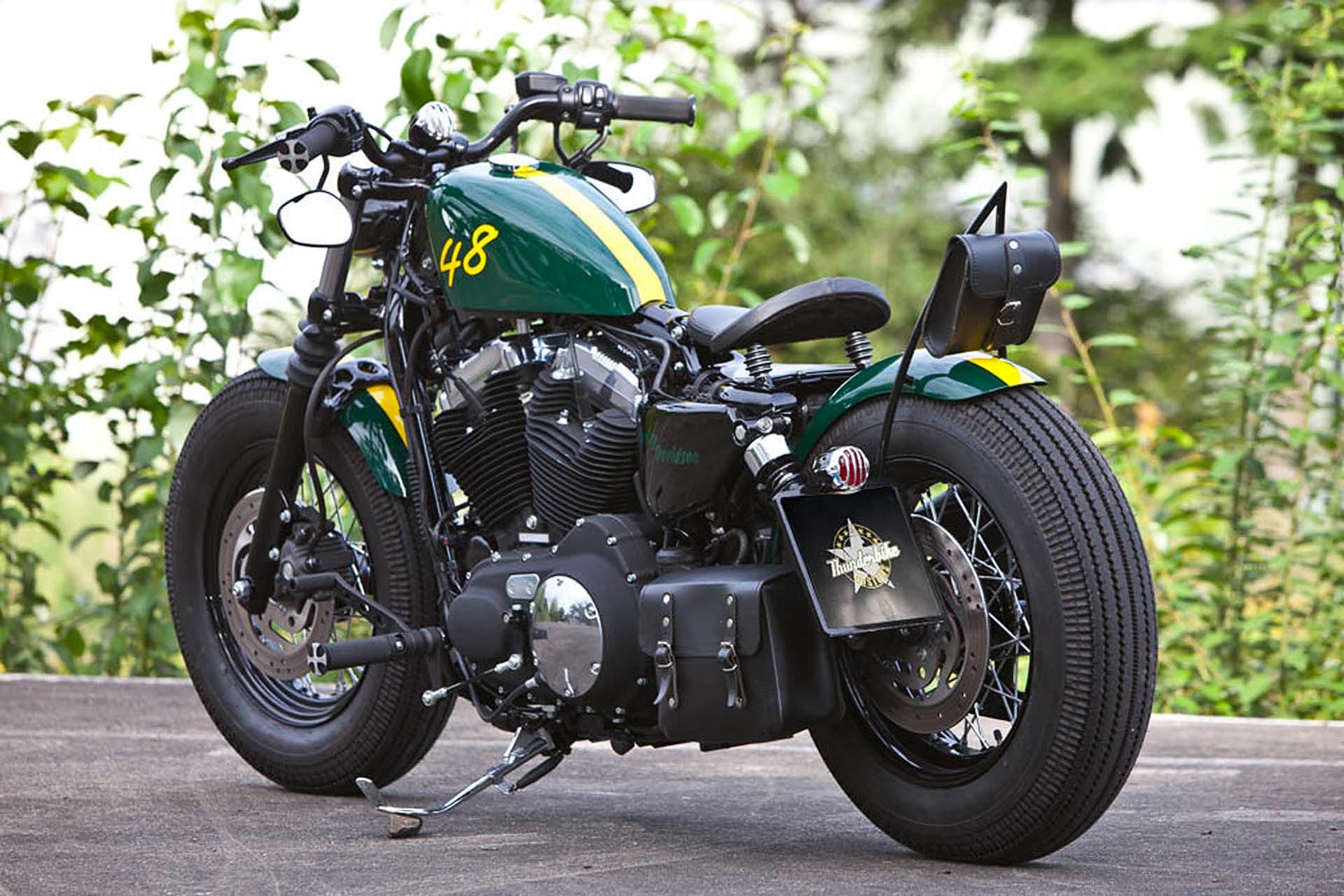 Thunderbike Green • Custombike & Harley-Davidson Gallery