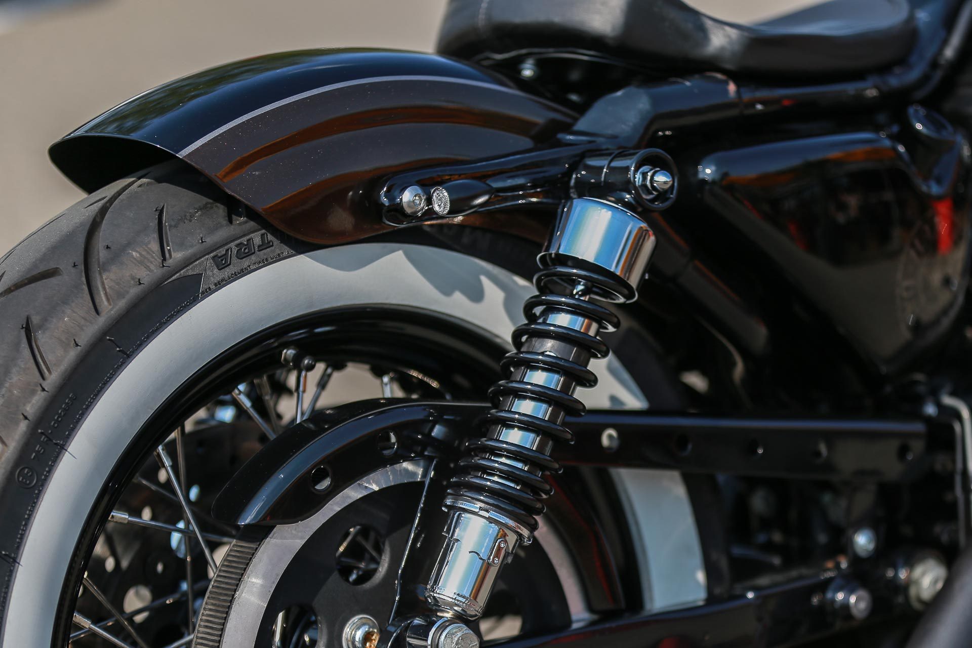 8 L Kleiner Motorrad Benzintank im Chopper Style für Custombikes Harley  Davidson