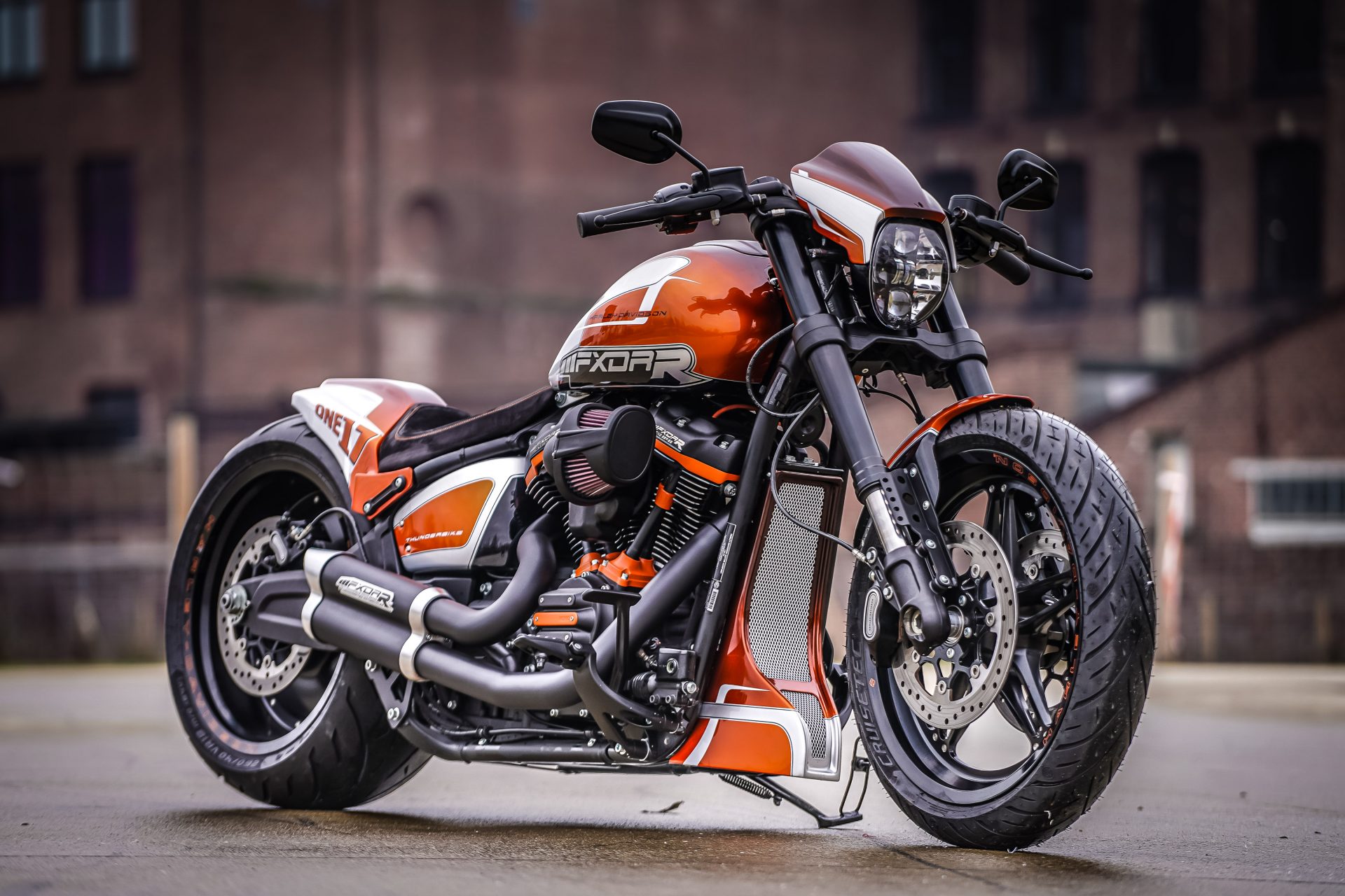 Thunderbike Dark Dude Customized Harley Davidson Fat Boy Flfbs