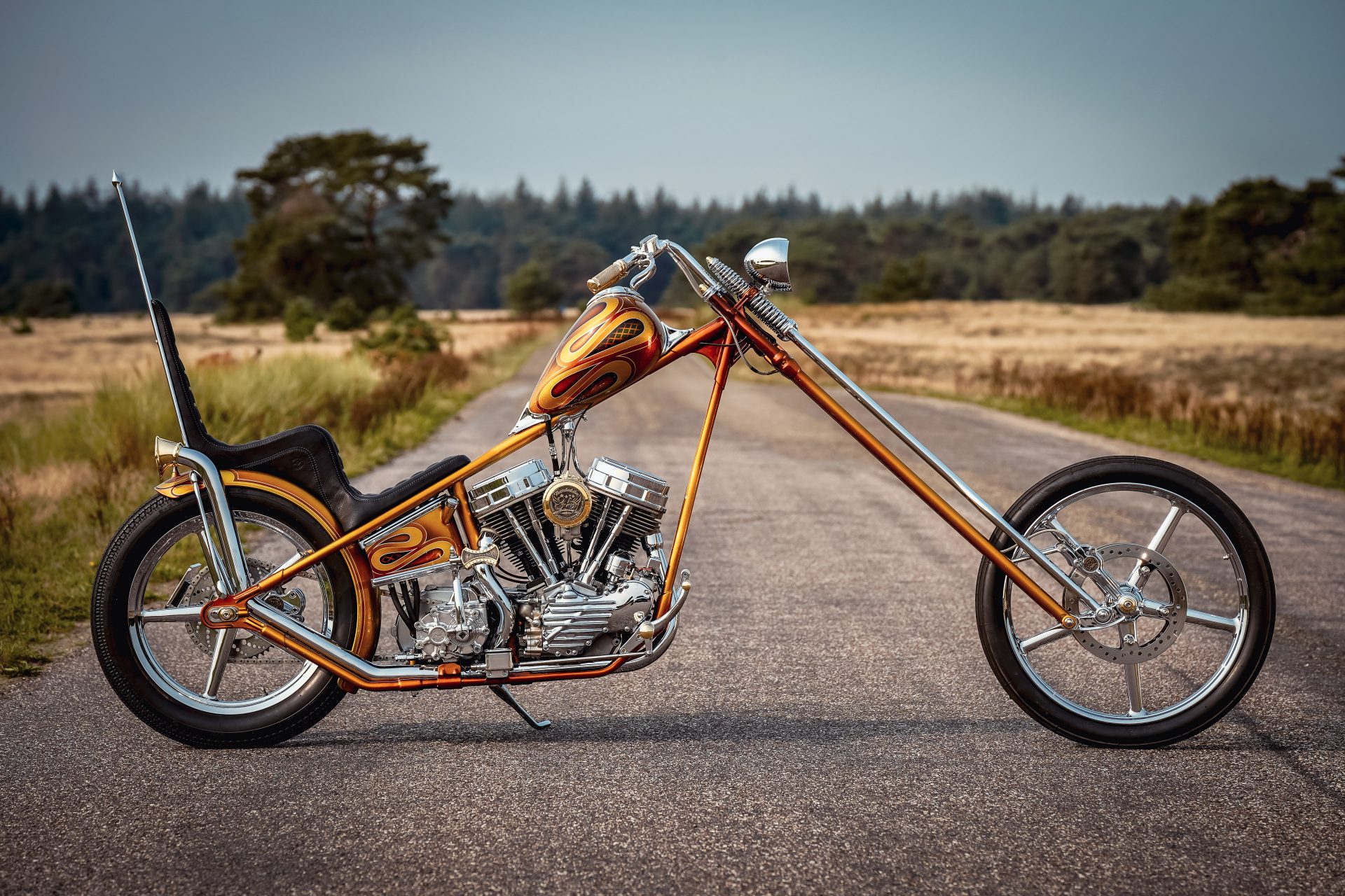 Thunderbike 35th Anniversary Bike • HarleyDavidson Panhead Chopper