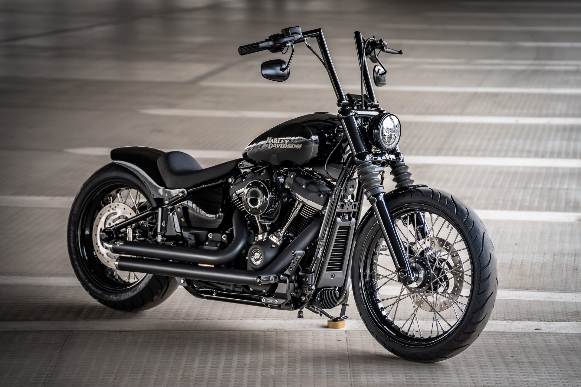 Neue Spiegel für meine Street Bob / Highsider / Harley-Davidson 