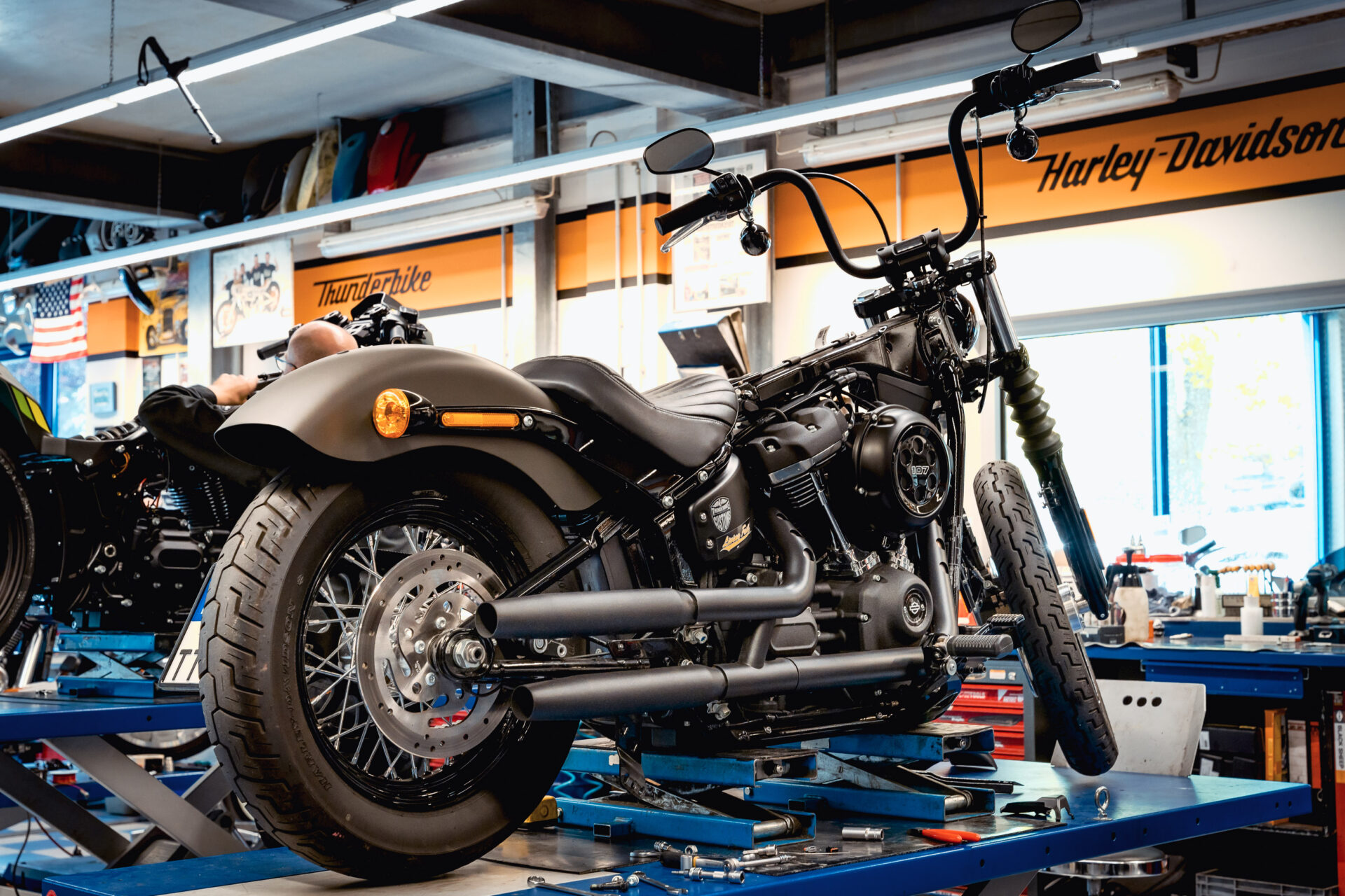 Auspuffband / Hitzeschutzband für Motorräder bei Thunderbike